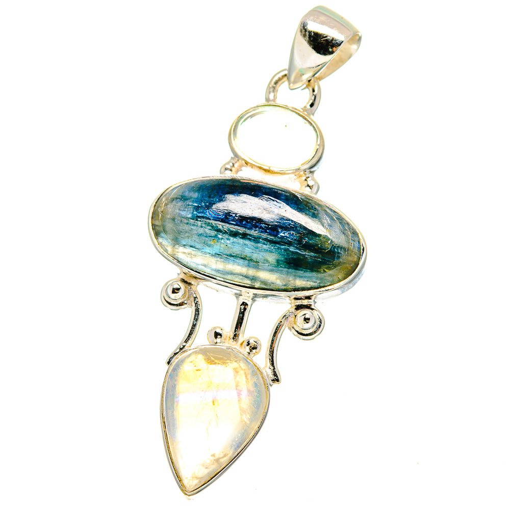 Kyanite Pendants handcrafted by Ana Silver Co - PD15461