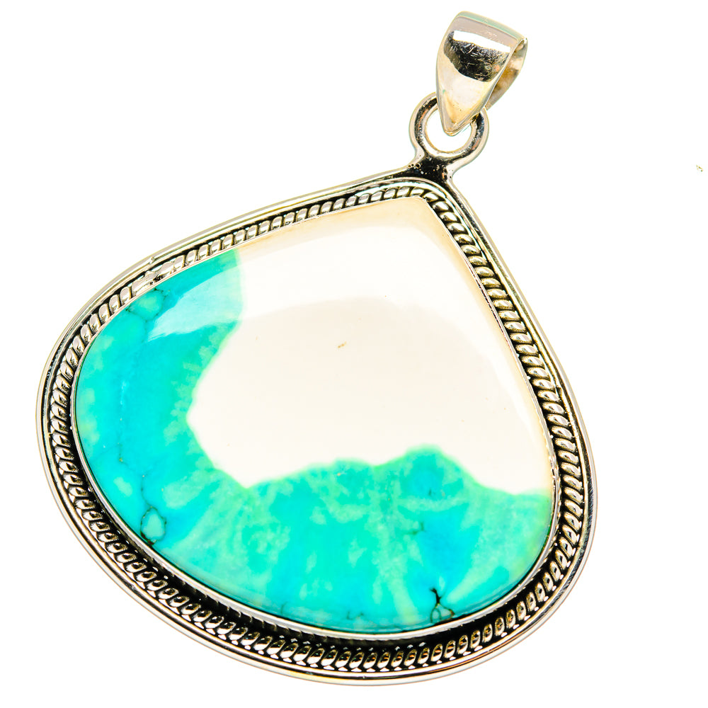 Howlite Pendants handcrafted by Ana Silver Co - PD15477
