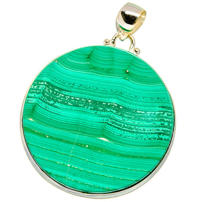 Malachite Pendants handcrafted by Ana Silver Co - PD15482