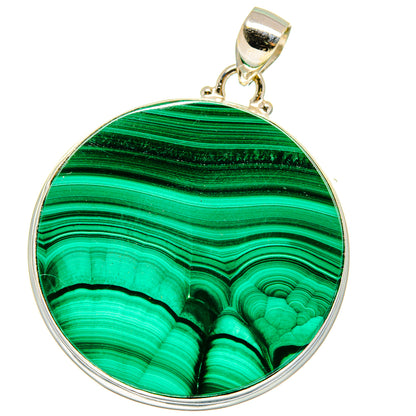 Malachite Pendants handcrafted by Ana Silver Co - PD15483