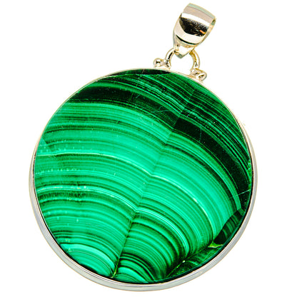 Malachite Pendants handcrafted by Ana Silver Co - PD15485