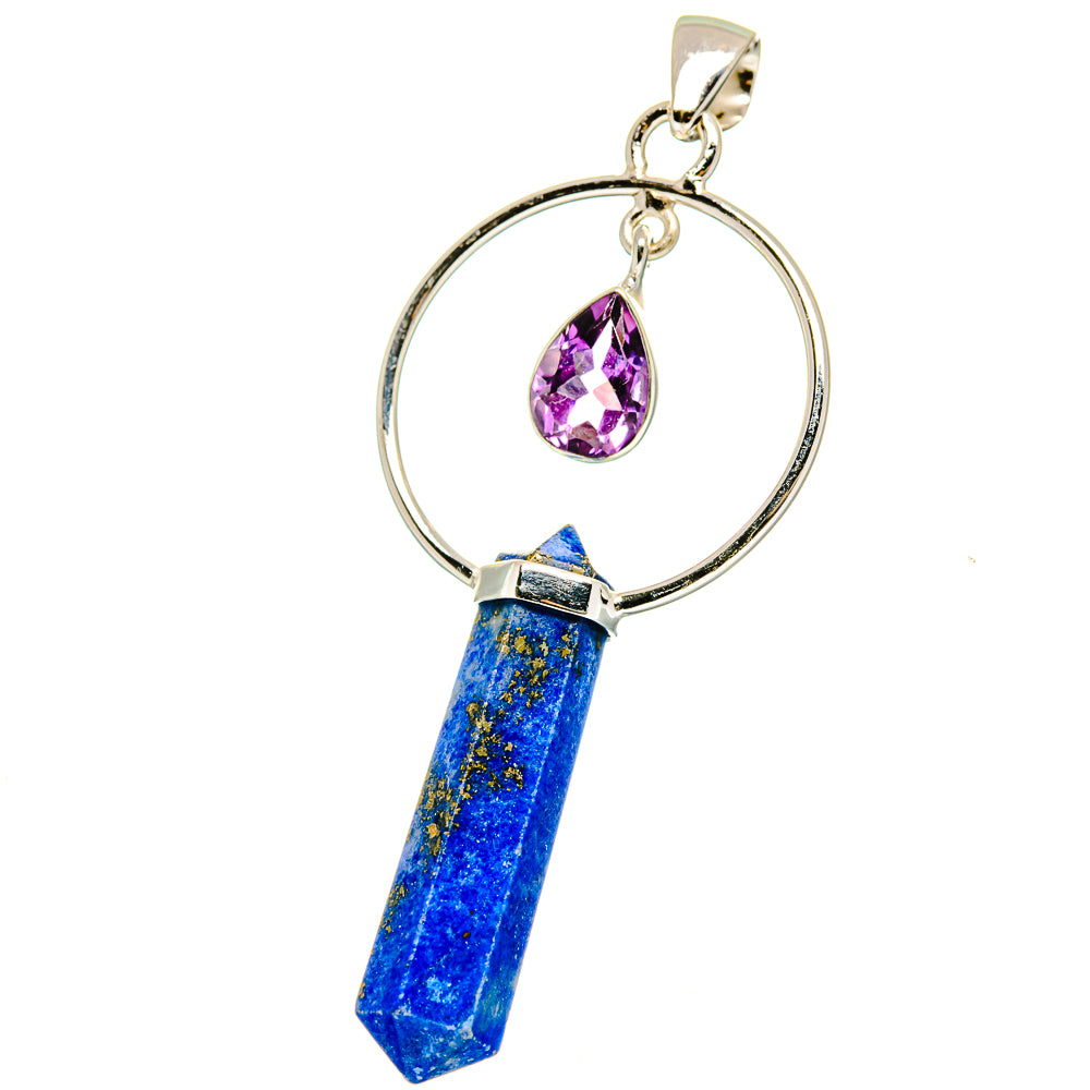 Lapis Lazuli Pendants handcrafted by Ana Silver Co - PD15500