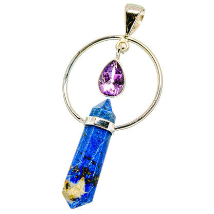 Lapis Lazuli Pendants handcrafted by Ana Silver Co - PD15502