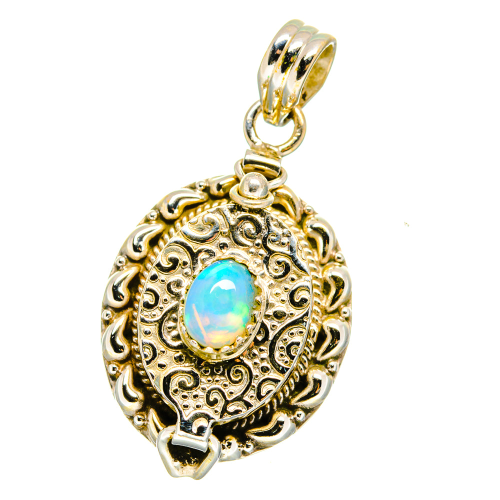 Ethiopian Opal Pendants handcrafted by Ana Silver Co - PD15511