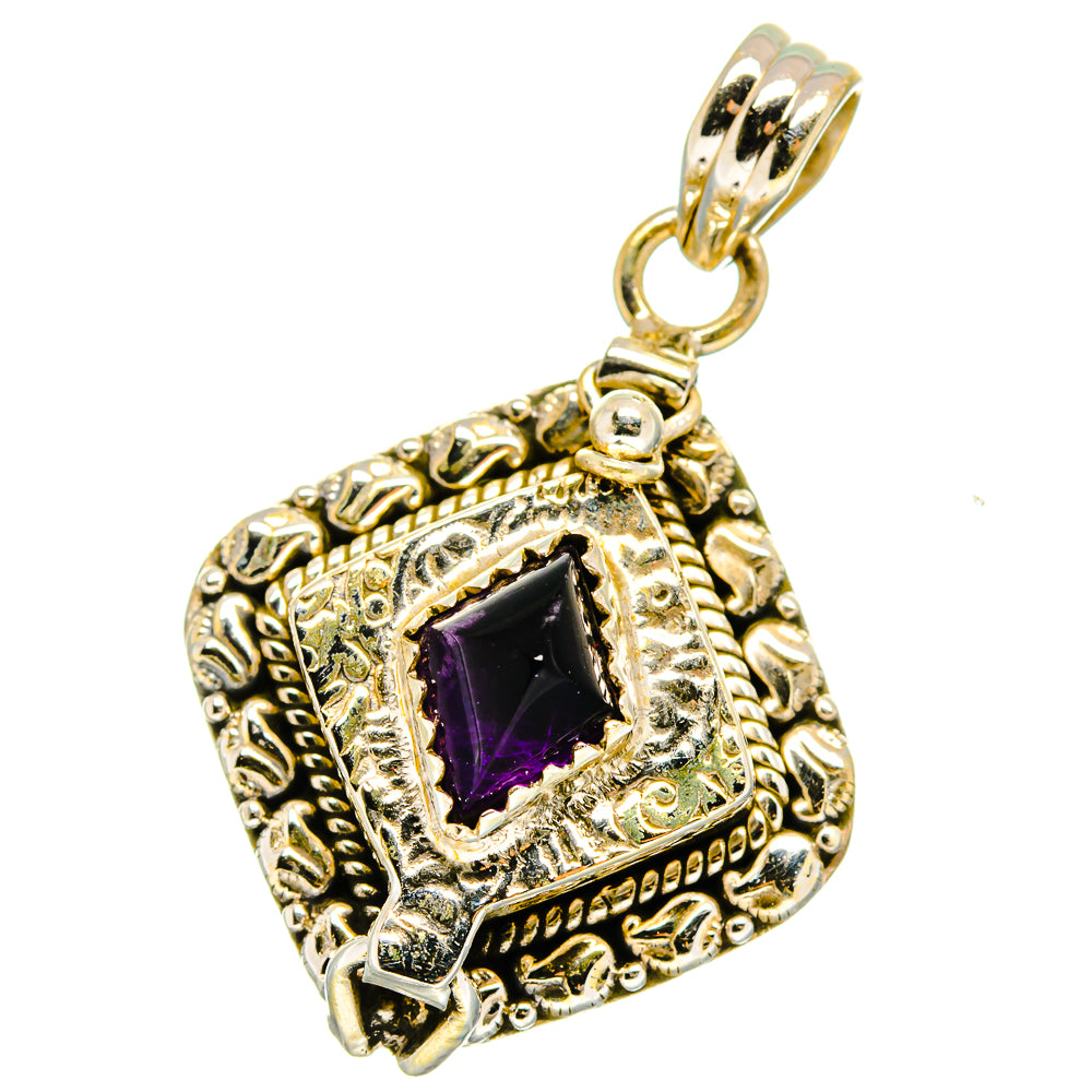 Amethyst Pendants handcrafted by Ana Silver Co - PD15518