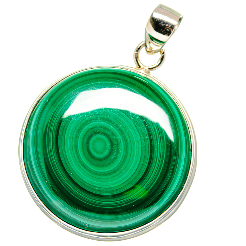 Malachite Pendants handcrafted by Ana Silver Co - PD15540
