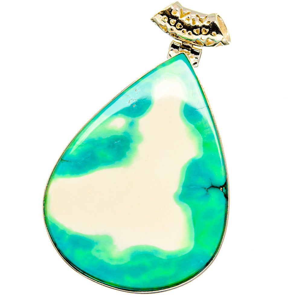 Blue Howlite Pendants handcrafted by Ana Silver Co - PD15544