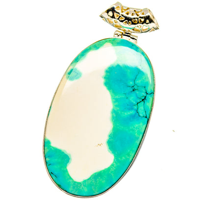 Blue Howlite Pendants handcrafted by Ana Silver Co - PD15545
