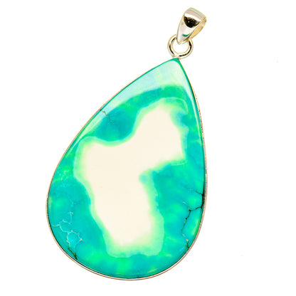 Blue Howlite Pendants handcrafted by Ana Silver Co - PD15549