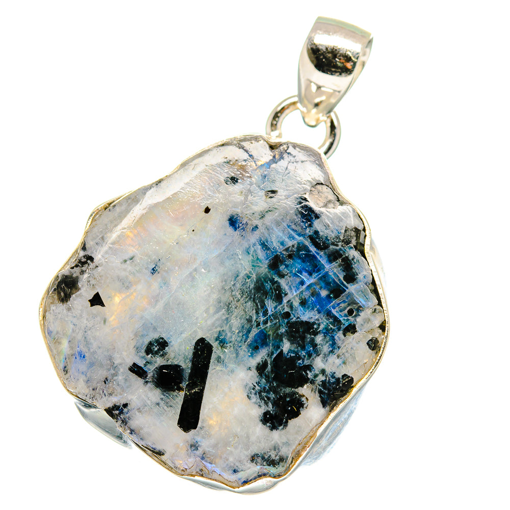 Rainbow Moonstone Pendants handcrafted by Ana Silver Co - PD15552