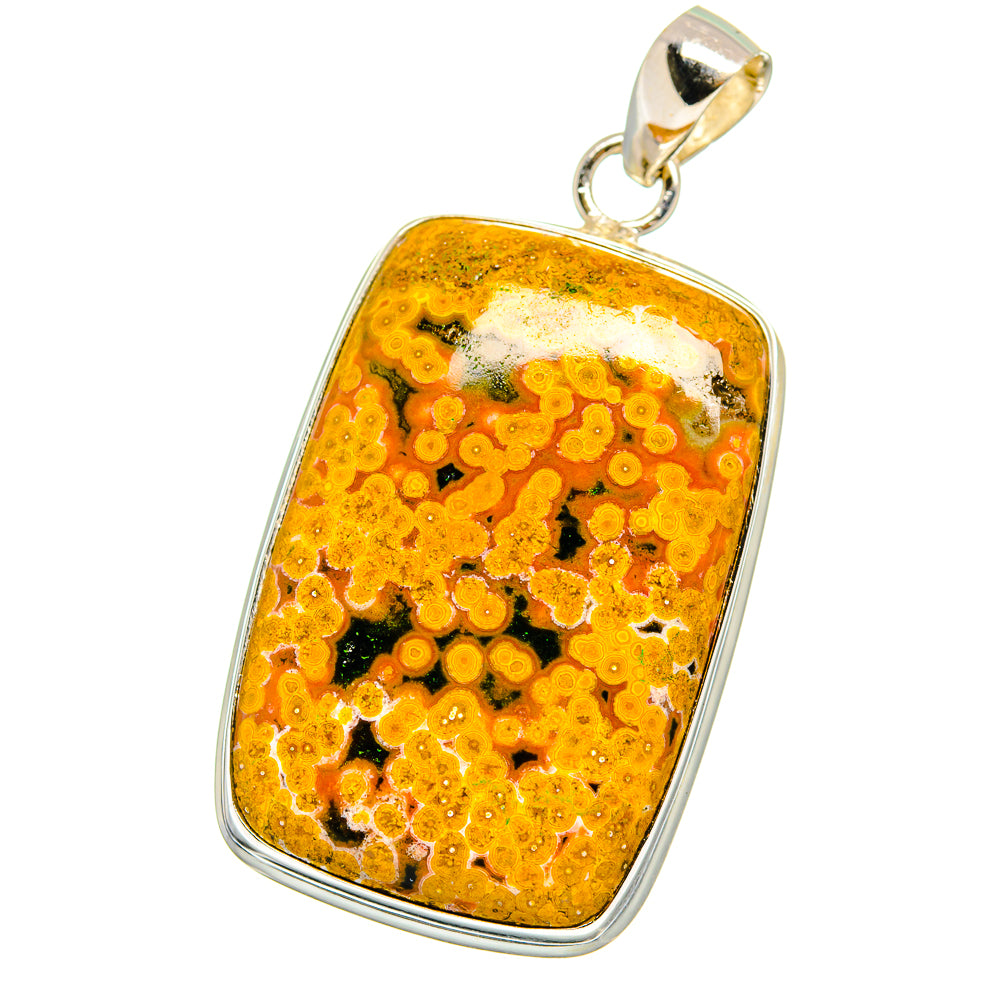 Ocean Jasper Pendants handcrafted by Ana Silver Co - PD15572