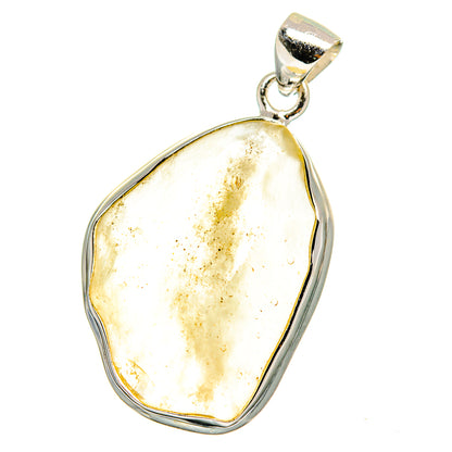 Libyan Desert Glass Pendants handcrafted by Ana Silver Co - PD15584