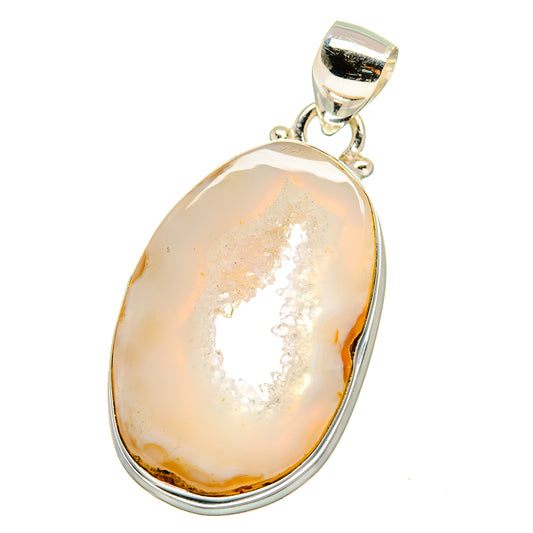 Geode Slice Pendants handcrafted by Ana Silver Co - PD15594