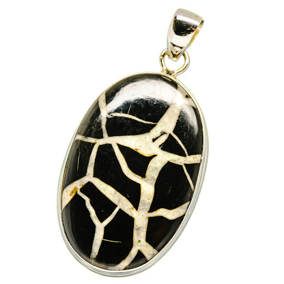 Septarian Geode Pendants handcrafted by Ana Silver Co - PD15595
