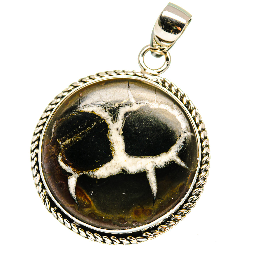 Septarian Geode Pendants handcrafted by Ana Silver Co - PD15596