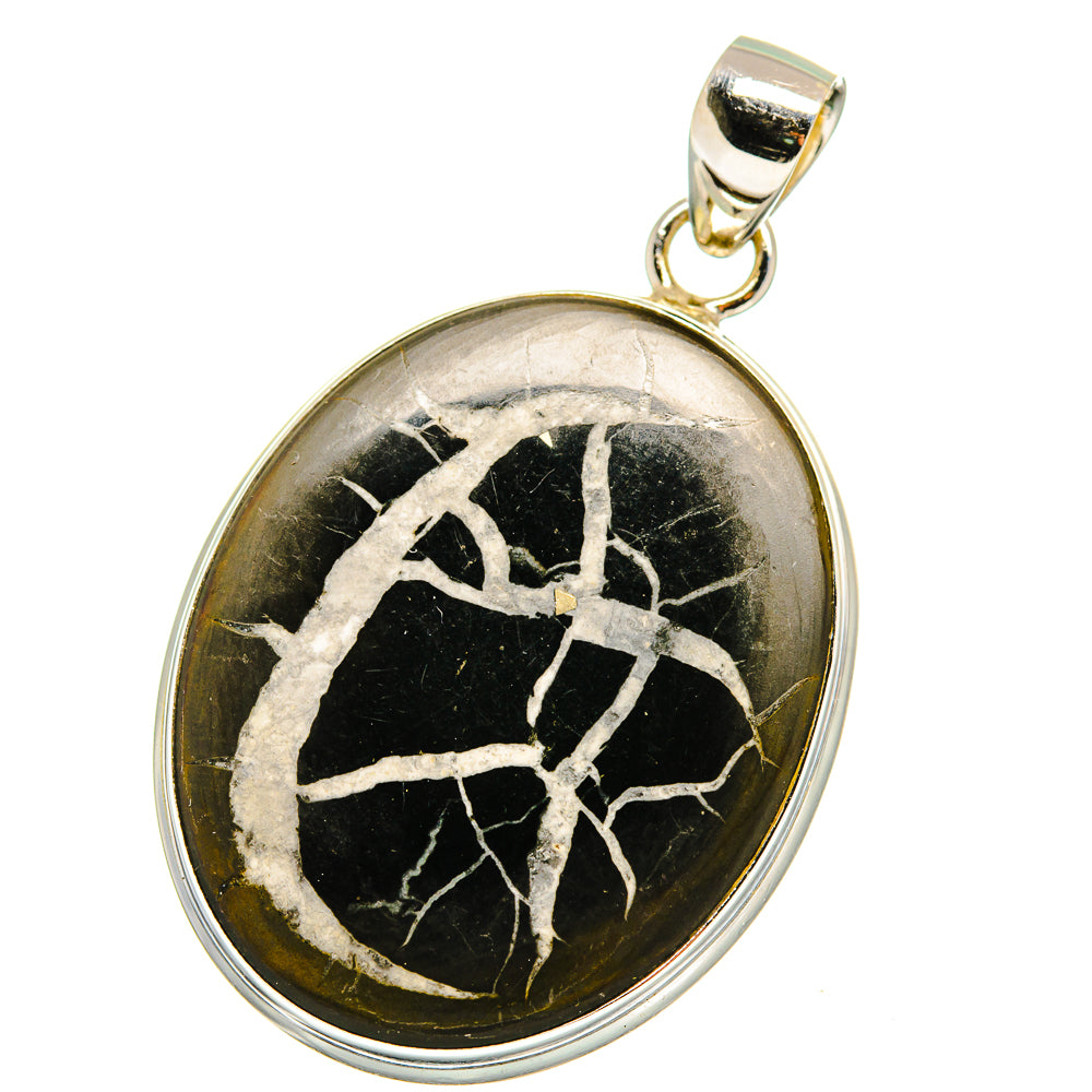 Septarian Geode Pendants handcrafted by Ana Silver Co - PD15598