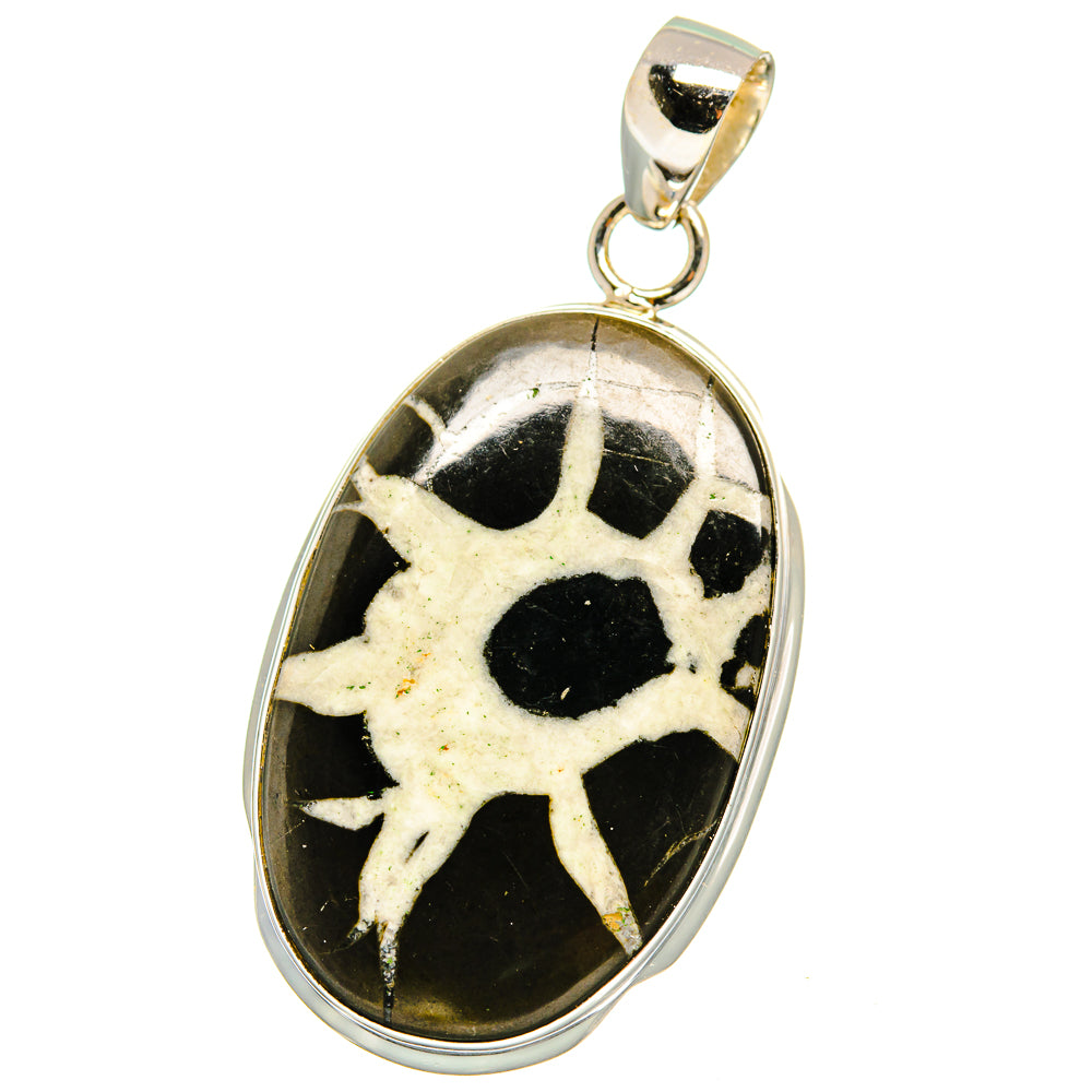 Septarian Geode Pendants handcrafted by Ana Silver Co - PD15599