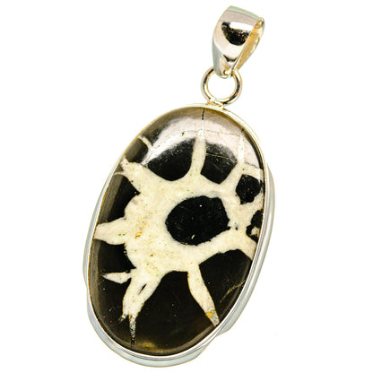 Septarian Geode Pendants handcrafted by Ana Silver Co - PD15599