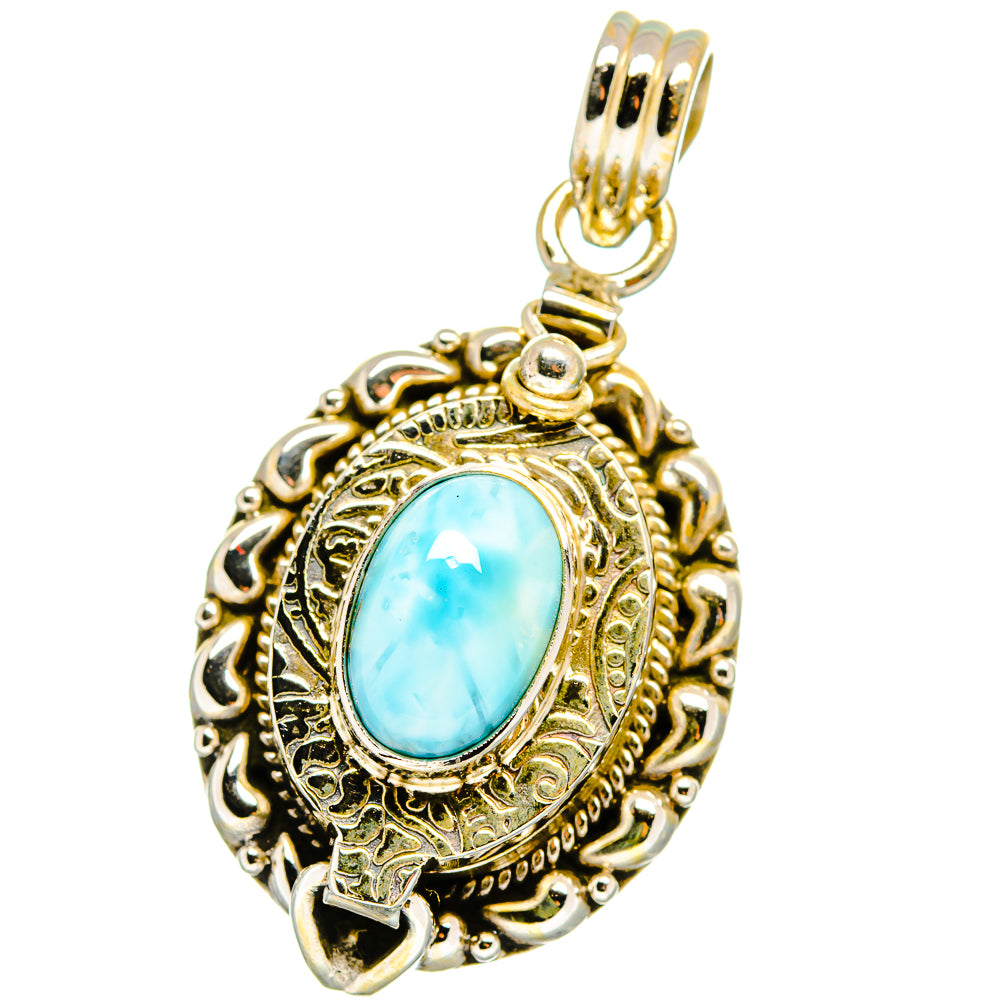 Larimar Pendants handcrafted by Ana Silver Co - PD15611