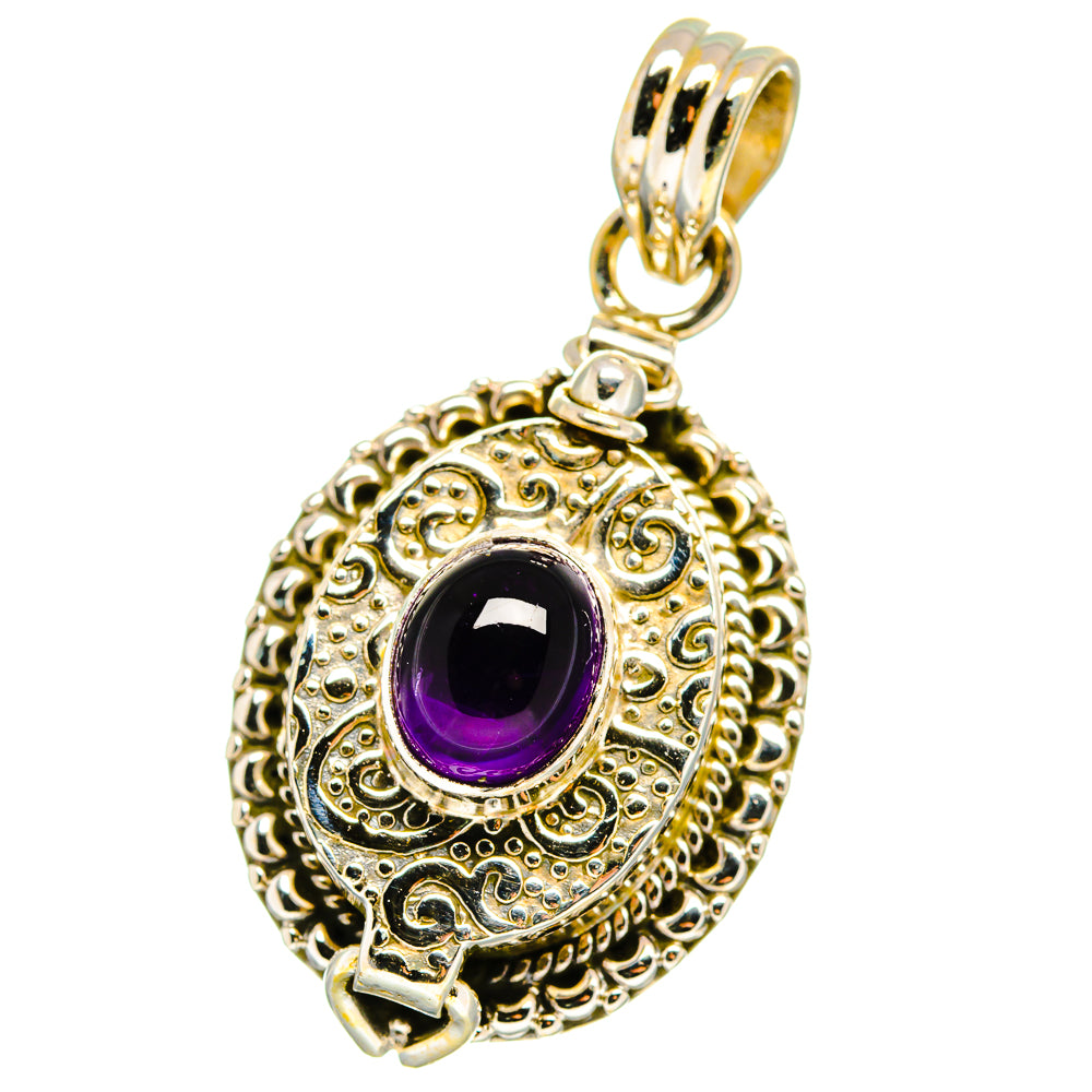 Amethyst Pendants handcrafted by Ana Silver Co - PD15617