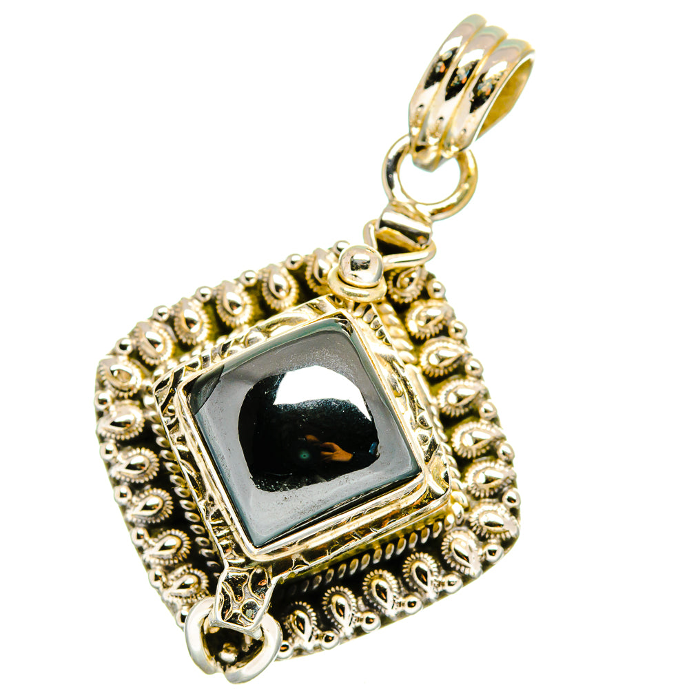 Hematite Pendants handcrafted by Ana Silver Co - PD15618