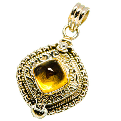 Citrine Pendants handcrafted by Ana Silver Co - PD15619