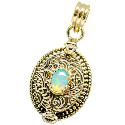 Ethiopian Opal Pendants handcrafted by Ana Silver Co - PD15627