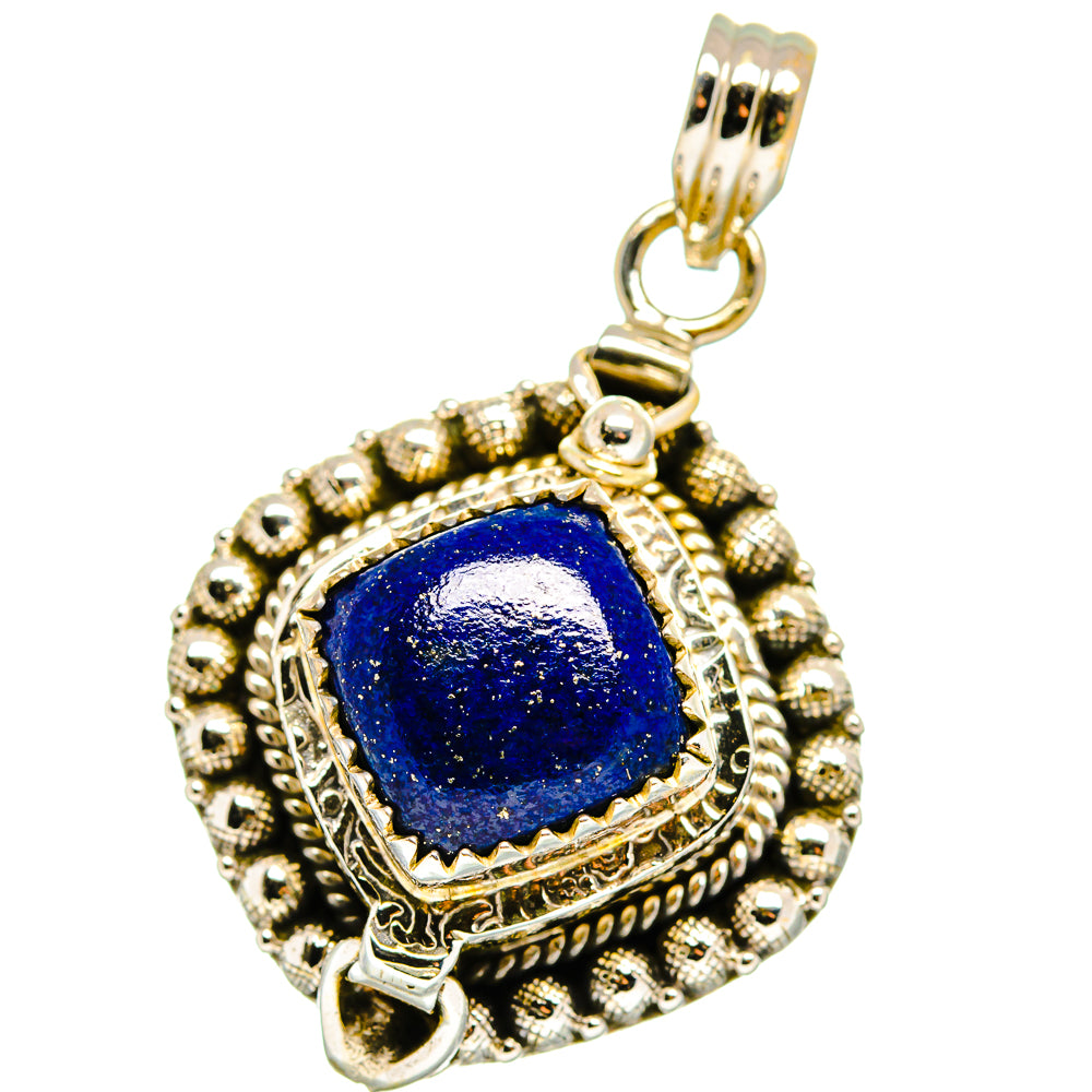 Lapis Lazuli Pendants handcrafted by Ana Silver Co - PD15636