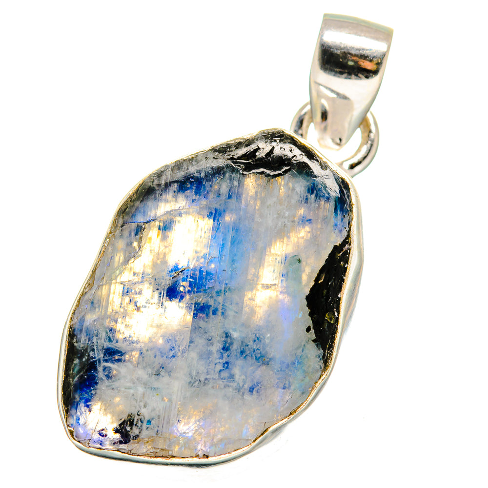 Rainbow Moonstone Pendants handcrafted by Ana Silver Co - PD15642