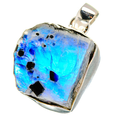 Rainbow Moonstone Pendants handcrafted by Ana Silver Co - PD15644