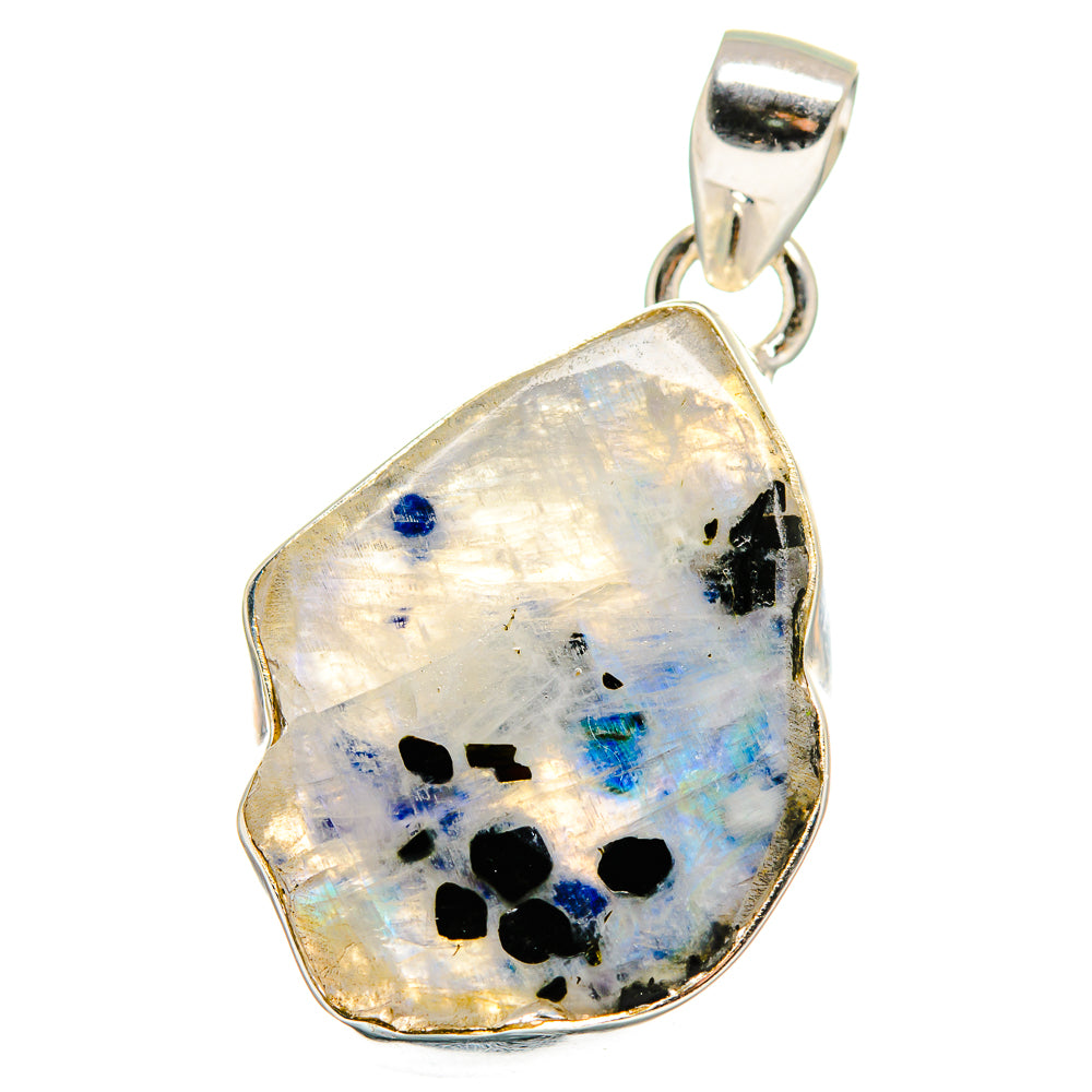 Rainbow Moonstone Pendants handcrafted by Ana Silver Co - PD15646