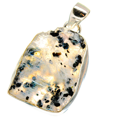 Rainbow Moonstone Pendants handcrafted by Ana Silver Co - PD15651