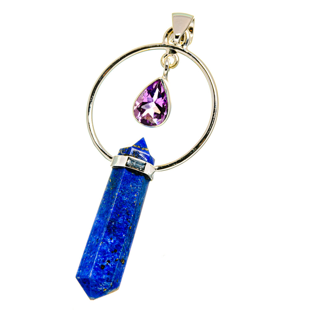 Lapis Lazuli Pendants handcrafted by Ana Silver Co - PD15663