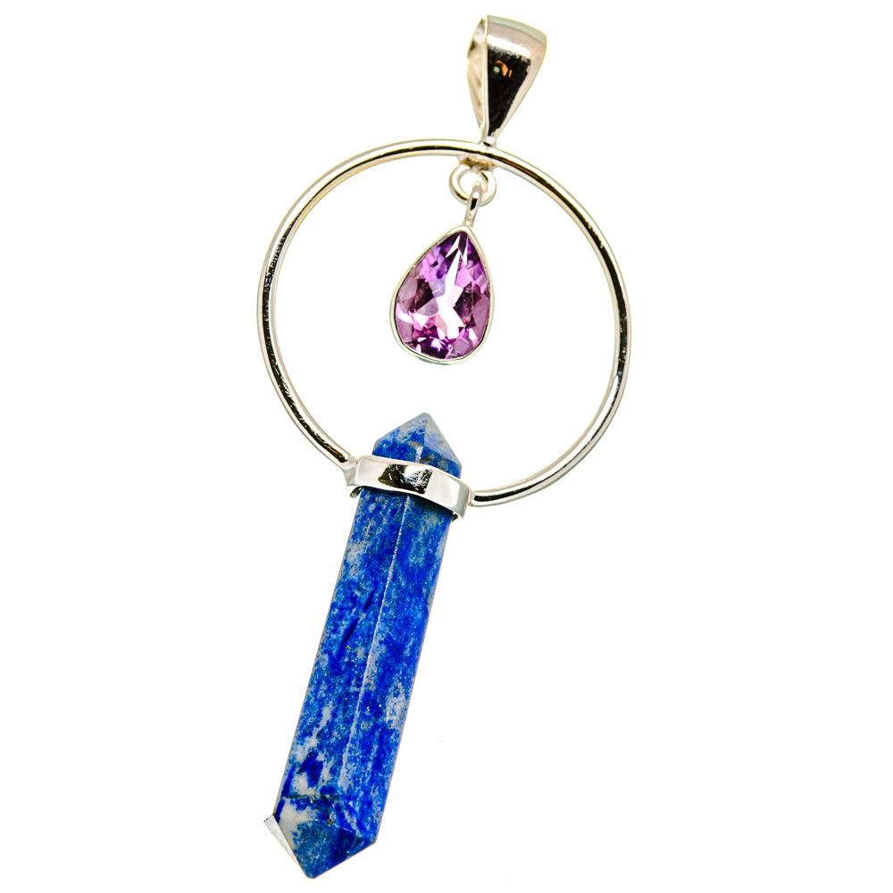 Lapis Lazuli Pendants handcrafted by Ana Silver Co - PD15664