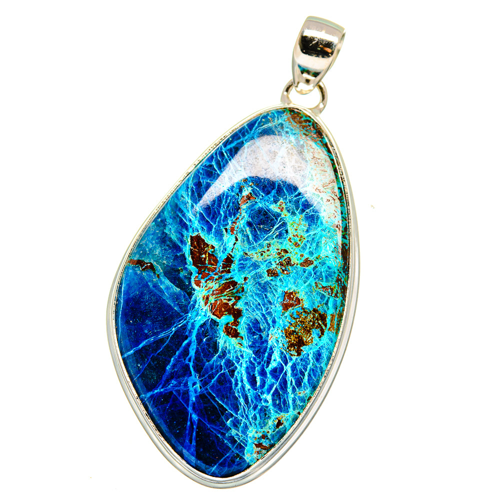 Shattuckite Pendants handcrafted by Ana Silver Co - PD15666