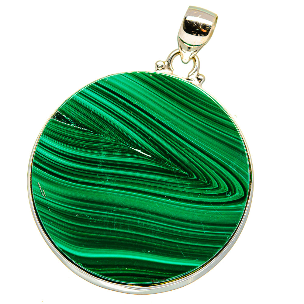Malachite Pendants handcrafted by Ana Silver Co - PD15680