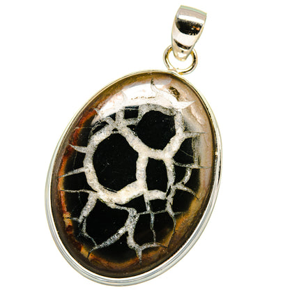 Septarian Geode Pendants handcrafted by Ana Silver Co - PD15693