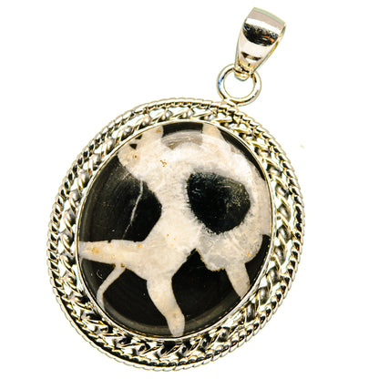 Septarian Geode Pendants handcrafted by Ana Silver Co - PD15695