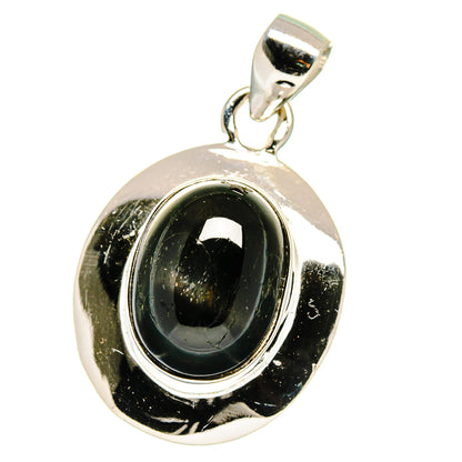 Star Diopside Pendants handcrafted by Ana Silver Co - PD15697