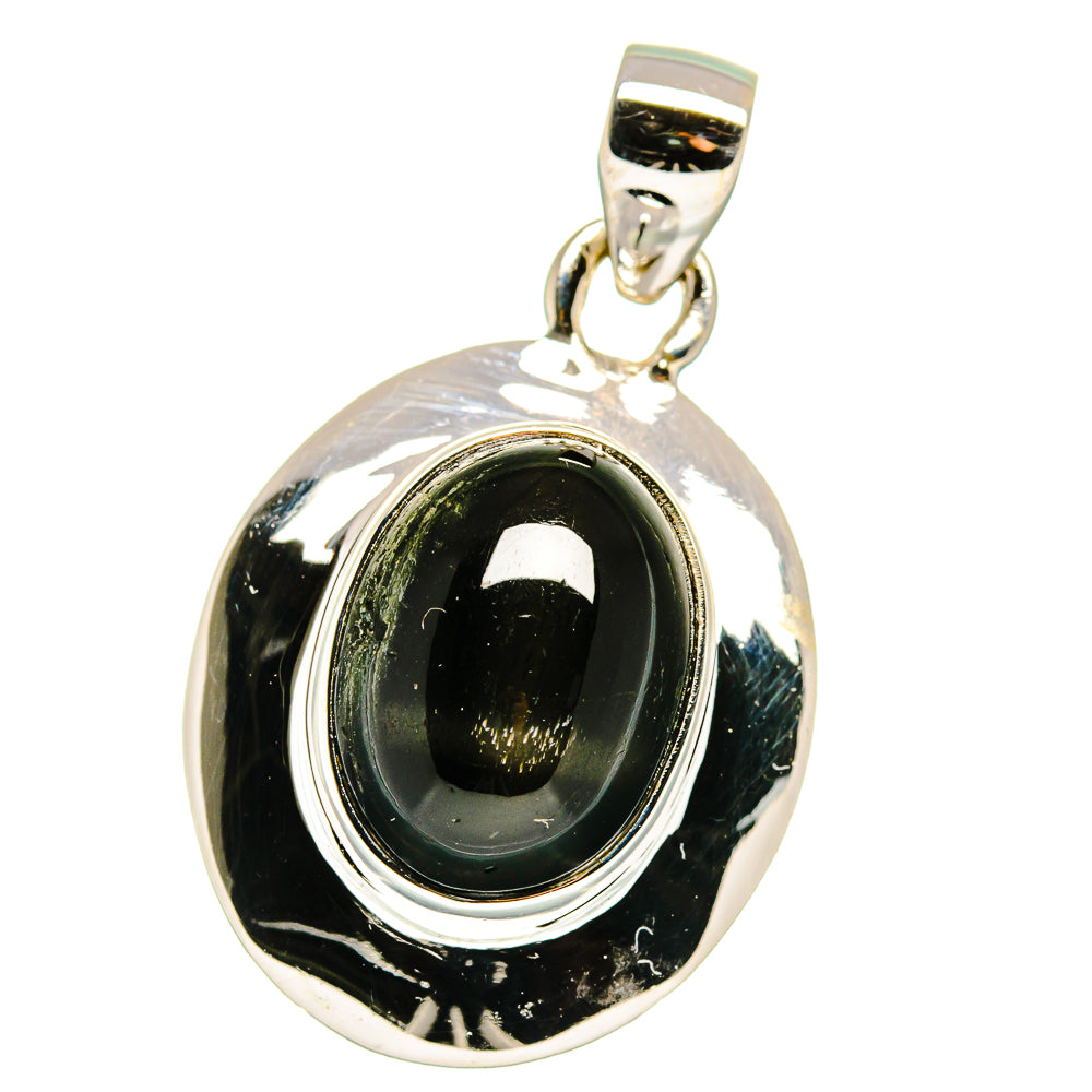 Star Diopside Pendants handcrafted by Ana Silver Co - PD15698