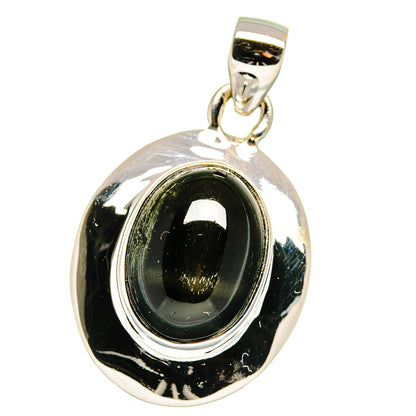 Star Diopside Pendants handcrafted by Ana Silver Co - PD15698