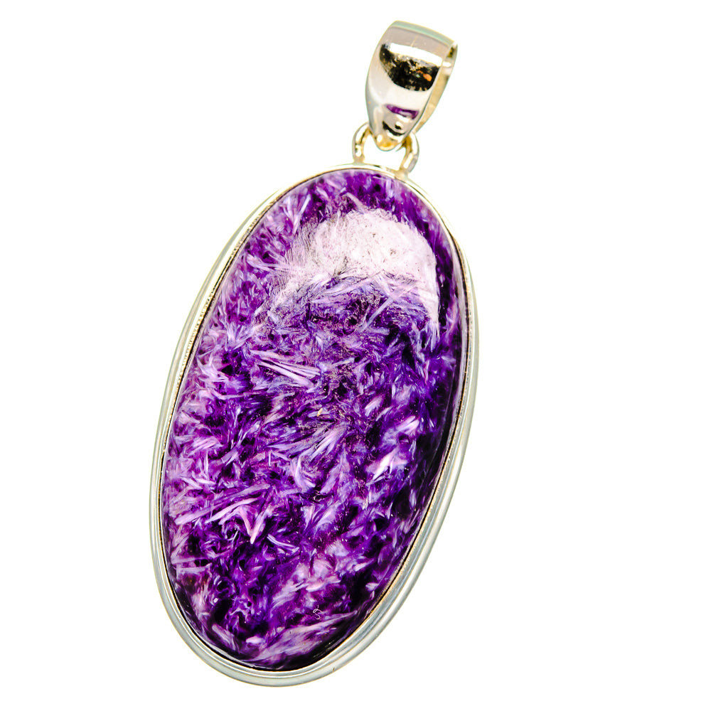 Charoite Pendants handcrafted by Ana Silver Co - PD15706