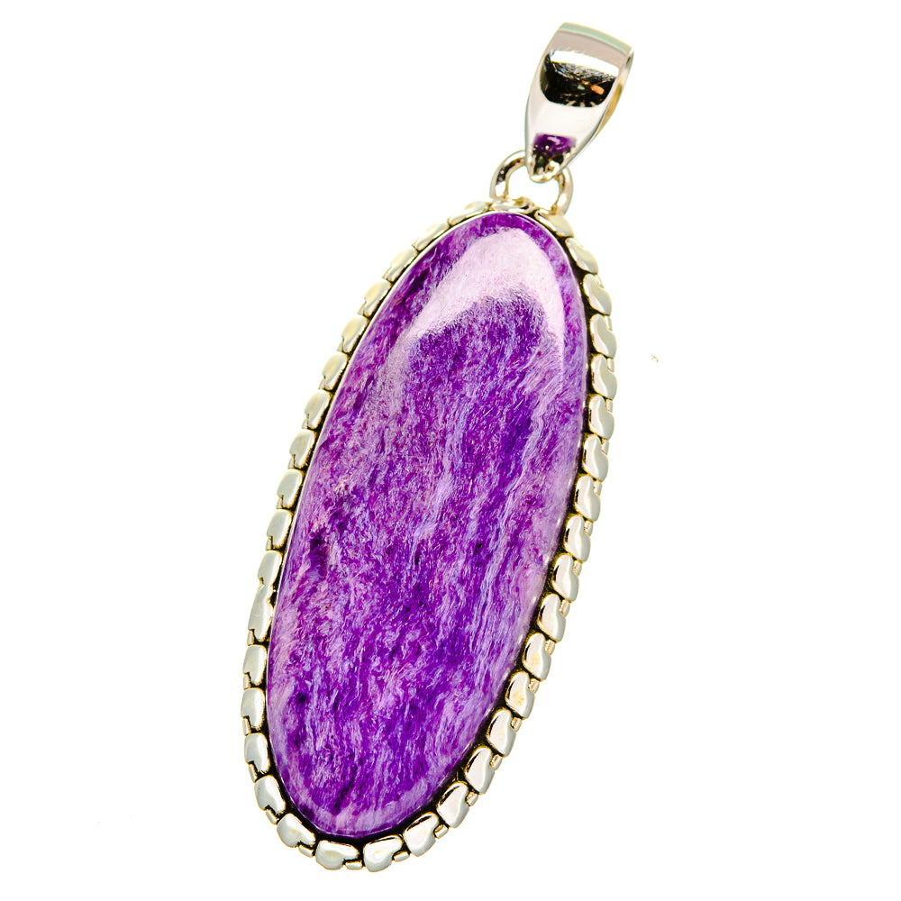 Charoite Pendants handcrafted by Ana Silver Co - PD15708