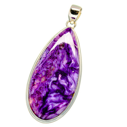 Charoite Pendants handcrafted by Ana Silver Co - PD15709