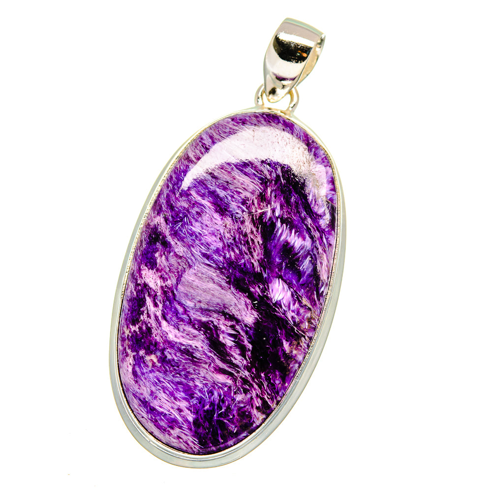 Charoite Pendants handcrafted by Ana Silver Co - PD15710