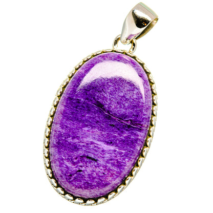 Charoite Pendants handcrafted by Ana Silver Co - PD15715