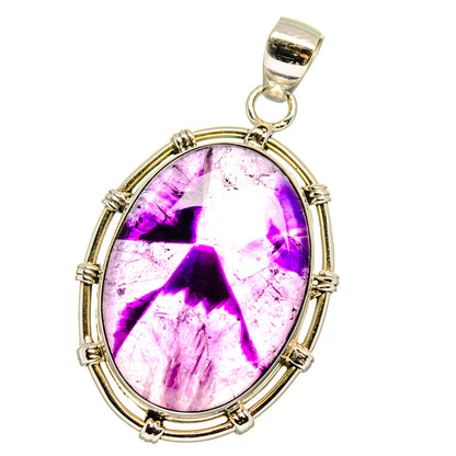 Star Amethyst Pendants handcrafted by Ana Silver Co - PD15716