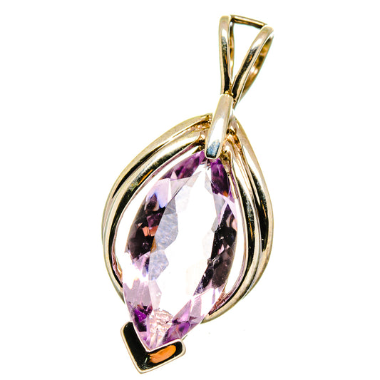 Kunzite Pendants handcrafted by Ana Silver Co - PD15727