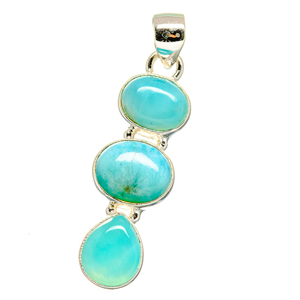 Larimar Pendants handcrafted by Ana Silver Co - PD15754