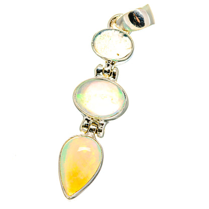 Ethiopian Opal Pendants handcrafted by Ana Silver Co - PD15761